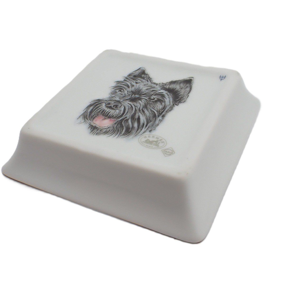 Hermes Mini Plate Boar Scottish Terrier Set of 2 — view 9