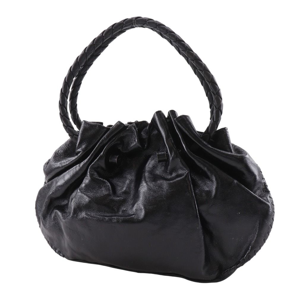 Bottega Veneta Intrecciato Leather Black Tote — view 2
