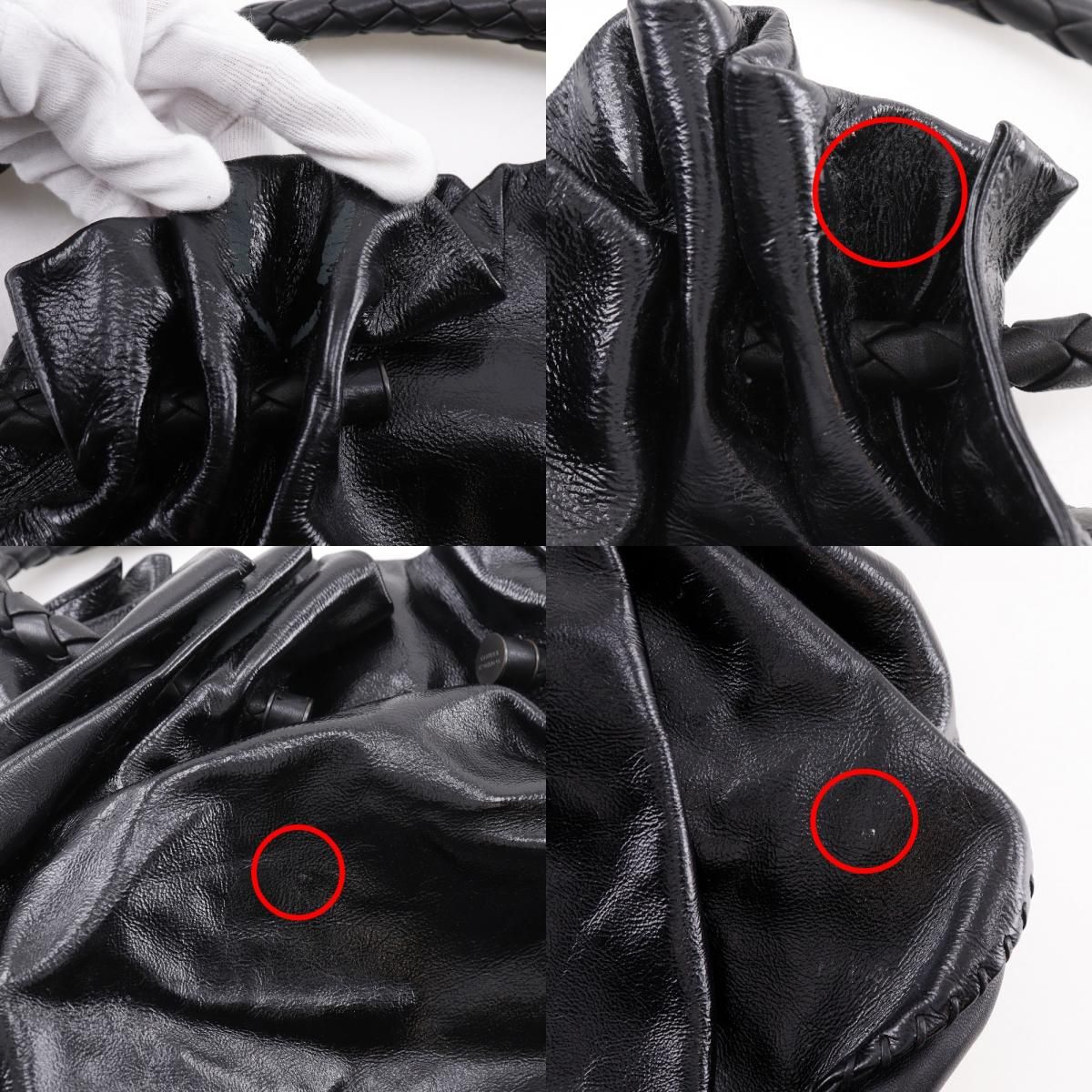 Bottega Veneta Intrecciato Leather Black Tote — view 9