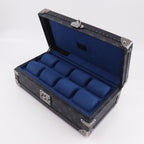 Louis Vuitton Coffret 8 Montre Watch Case Monogram Eclipse Canvas Black — view 5