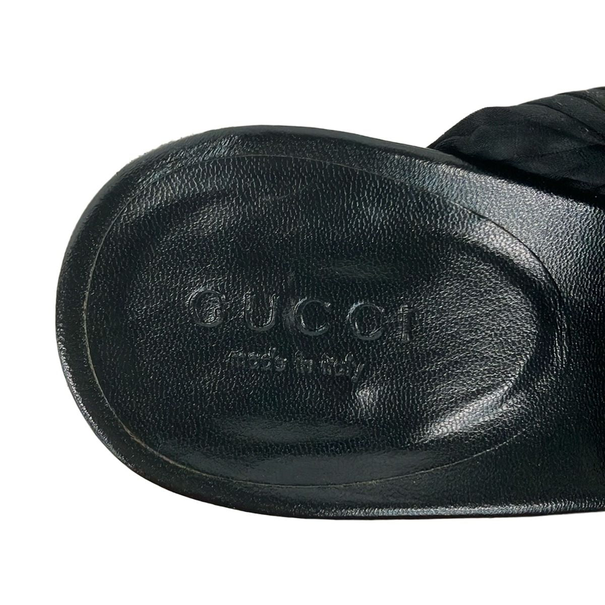 Gucci Mule 36 C Black Pleats — view 5
