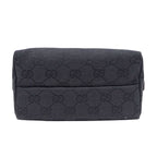 Gucci Pouch GG Canvas Black Makeup Case Logo Adult — view 3