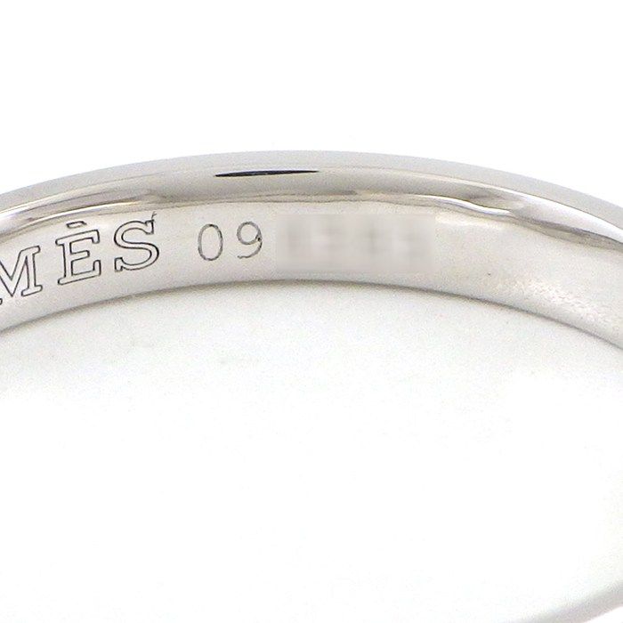 Hermes Ring Alliance Kelly 18k White Gold — view 5