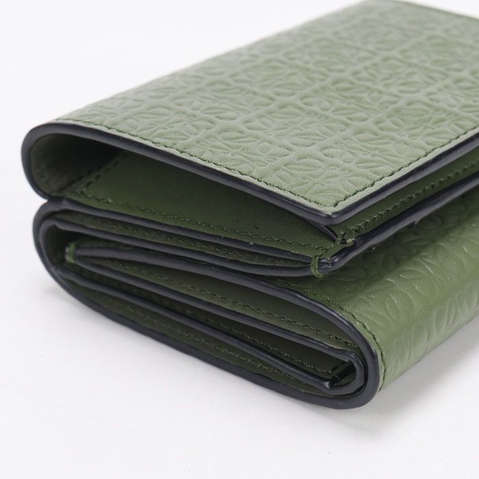 Loewe Trifold Wallet Repeat Anagram Calf — view 7