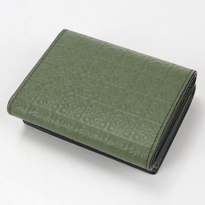 Loewe Trifold Wallet Repeat Anagram Calf — view 2