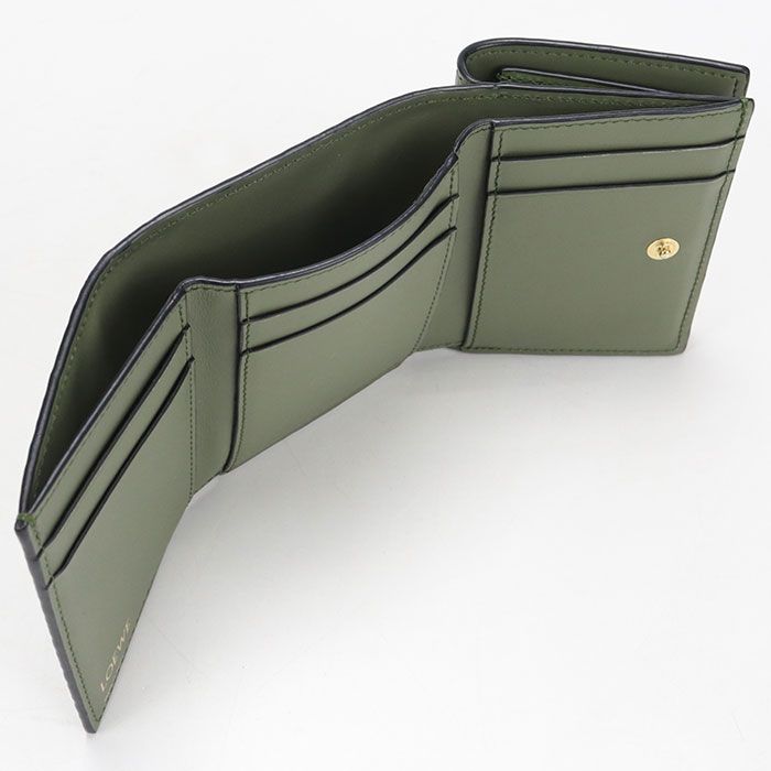 Loewe Trifold Wallet Repeat Anagram Calf — view 4