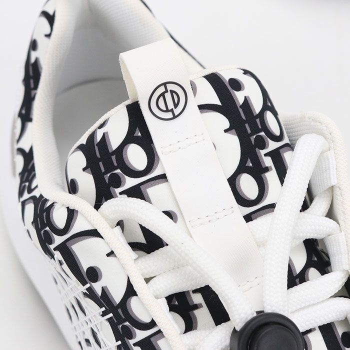 Dior Low Cut Sneakers Technical Fabric Oblique — view 6