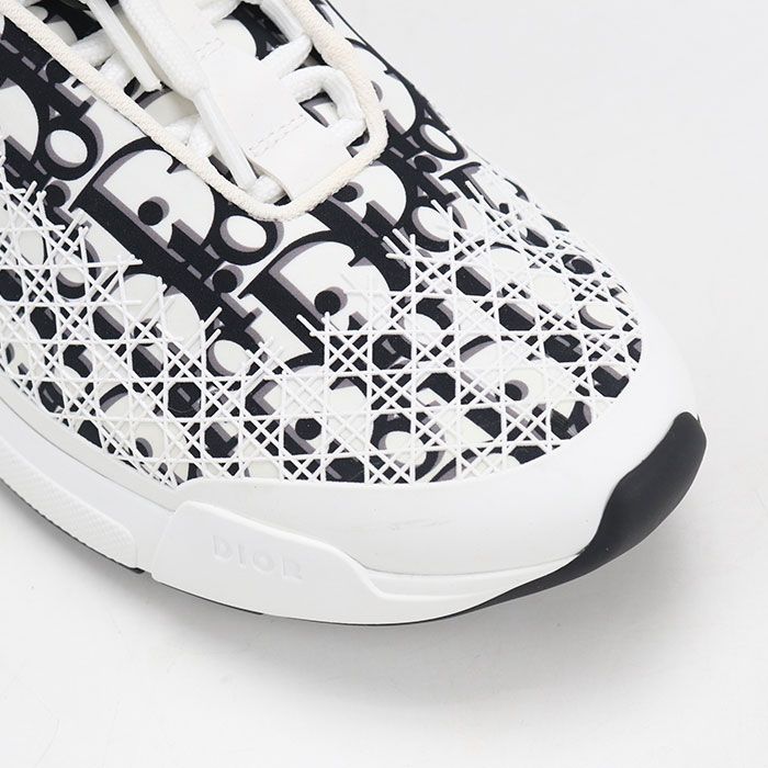 Dior Low Cut Sneakers Technical Fabric Oblique — view 7