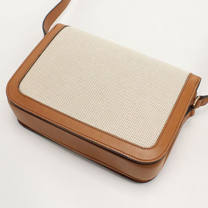 Celine Triomphe Crossbody Shoulder Bag Calf Jacquard — view 2