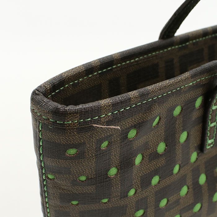 Fendi Zucca Tote Gold — view 6