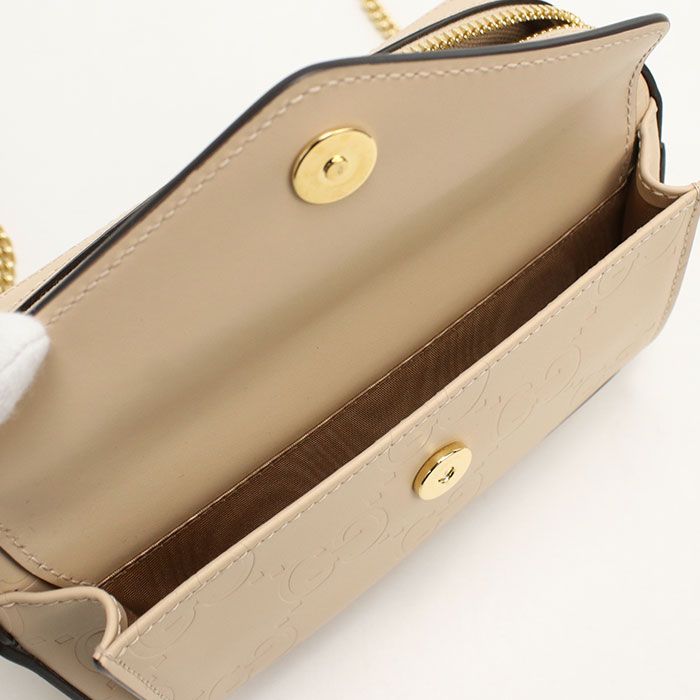 Gucci Chain Crossbody Shoulder Bag Leather — view 4
