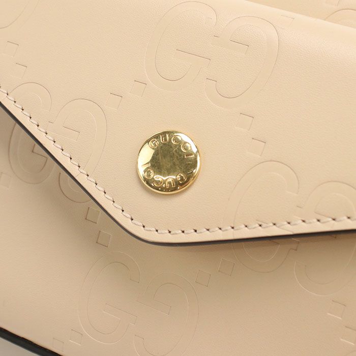 Gucci Chain Crossbody Shoulder Bag Leather — view 5