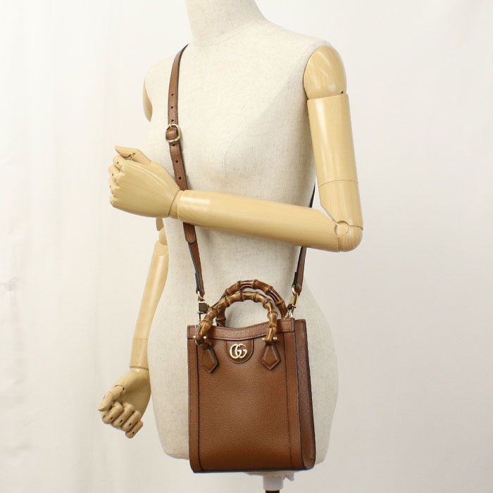 Gucci 2-Way Diana Tote Leather — view 7