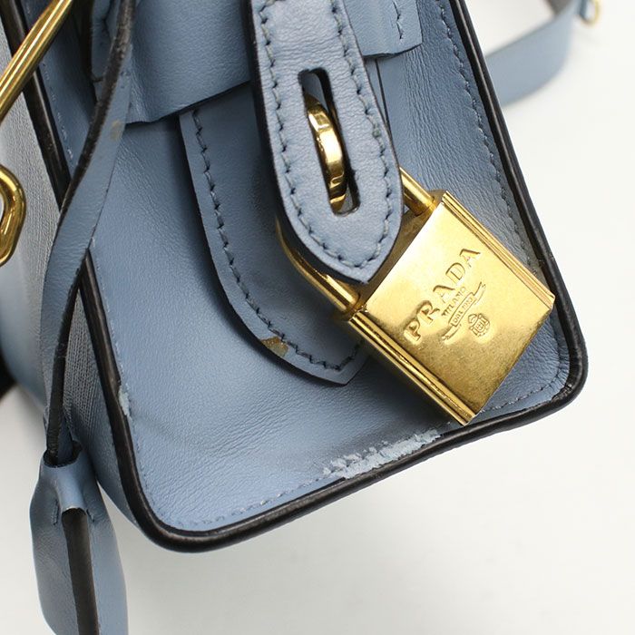 Prada 2-Way Shoulder Bag Leather — view 5