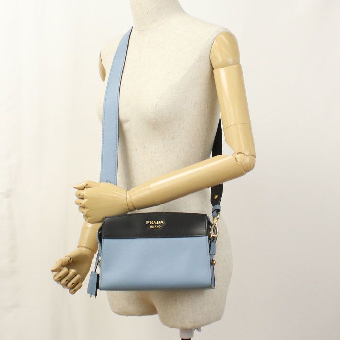 Prada 2-Way Shoulder Bag Leather — view 8