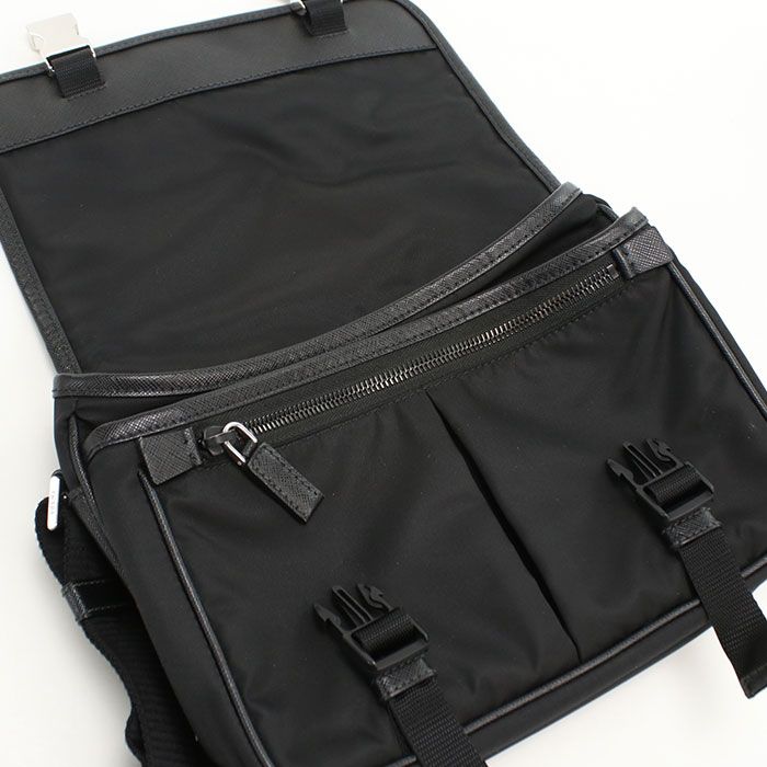 Prada Crossbody Shoulder Bag Nylon — view 8