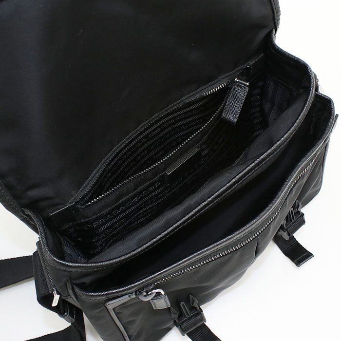 Prada Crossbody Shoulder Bag Nylon — view 3