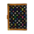 Louis Vuitton Monogram Multicolor Agenda PM Noir Black Notebook Cover — view 2