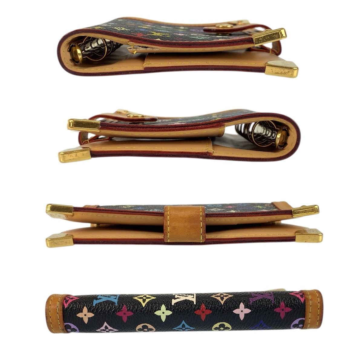 Louis Vuitton Monogram Multicolor Agenda PM Noir Black Notebook Cover — view 8