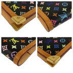 Louis Vuitton Monogram Multicolor Agenda PM Noir Black Notebook Cover — view 6
