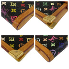 Louis Vuitton Monogram Multicolor Agenda PM Noir Black Notebook Cover — view 5