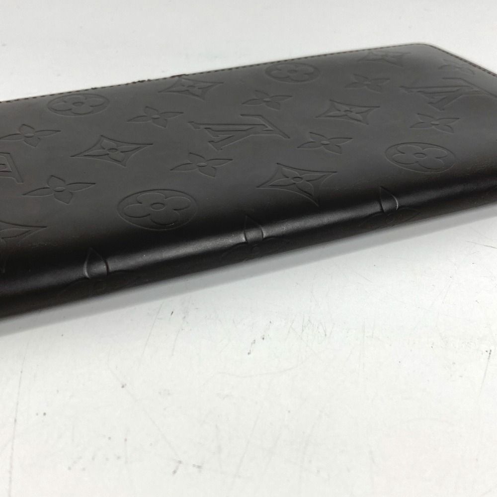 Louis Vuitton Wallet Portefeuille Double Monogram Glace Leather Cafe Brown — view 6