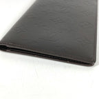 Louis Vuitton Wallet Portefeuille Double Monogram Glace Leather Cafe Brown — view 3