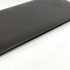 Louis Vuitton Wallet Portefeuille Double Monogram Glace Leather Cafe Brown — view 4