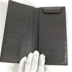 Louis Vuitton Wallet Portefeuille Double Monogram Glace Leather Cafe Brown — view 8