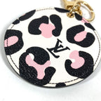 Louis Vuitton Bag Charm Porte Cles Illustre Wild at Leather Pink — view 8