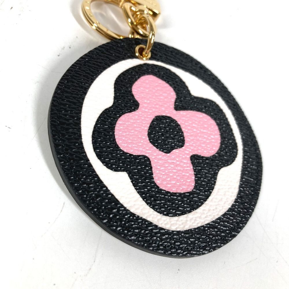 Louis Vuitton Bag Charm Porte Cles Illustre Wild at Leather Pink — view 2