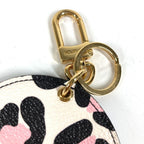 Louis Vuitton Bag Charm Porte Cles Illustre Wild at Leather Pink — view 7