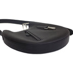 Hermes Arson Slim Shoulder Bag Tote Togo Voswift Black Silver — view 4