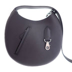 Hermes Arson Slim Shoulder Bag Tote Togo Voswift Black Silver — view 2