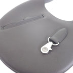 Hermes Arson Slim Shoulder Bag Tote Togo Voswift Black Silver — view 6