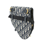 Dior Oblique Saddle Belt Pouch Waist Bag Canvas Leather — view 3