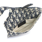 Dior Oblique Saddle Belt Pouch Waist Bag Canvas Leather — view 6