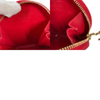 Louis Vuitton Coin Case Porte-Monnaie Chapeau Patent Leather Red — view 9