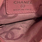 Chanel Coin Case Pouch CC Logo Pink — view 3