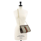 Gucci Ophidia Small Shoulder Bag GG Supreme Leather Beige Brown — view 9