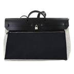 Hermes Herbag Zip Retourne Cabin 2-Way Hand Bag Toile Kris Viking — view 3