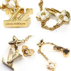 Louis Vuitton LV Floragram Earrings for Faux Pearl — view 6