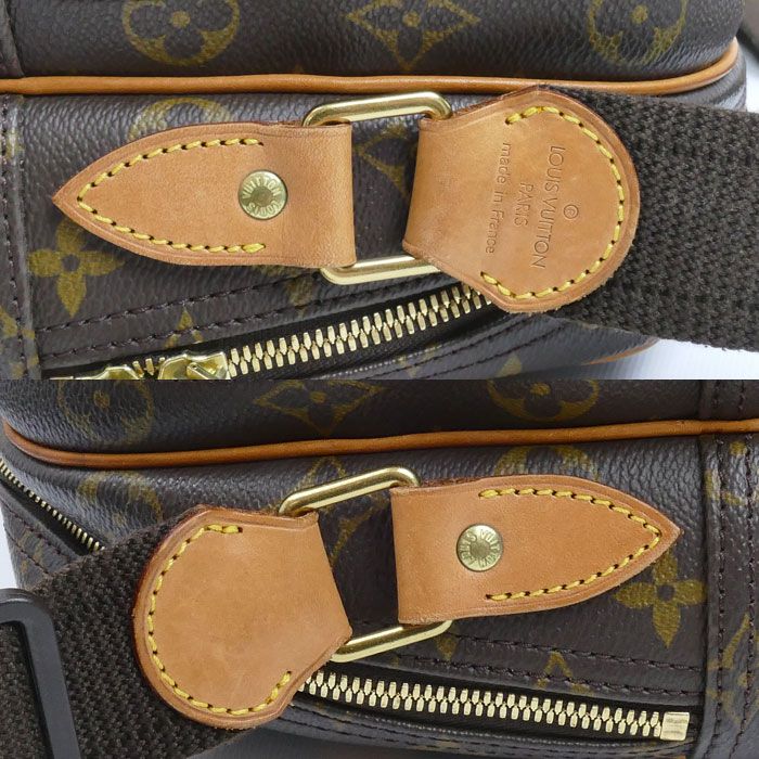 Louis Vuitton Reporter GM Shoulder Bag Monogram Brown — view 6
