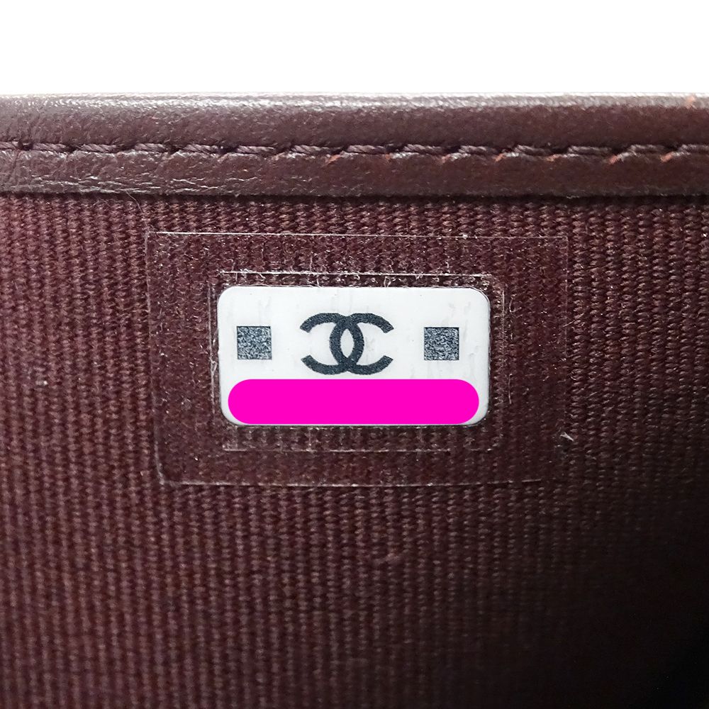 Chanel Wallet Quilted Classic Bifold Caviar Leather Black Silver — view 7