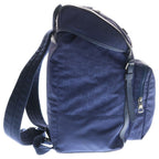 Gucci GG Logo Nylon Backpack Blue — view 3