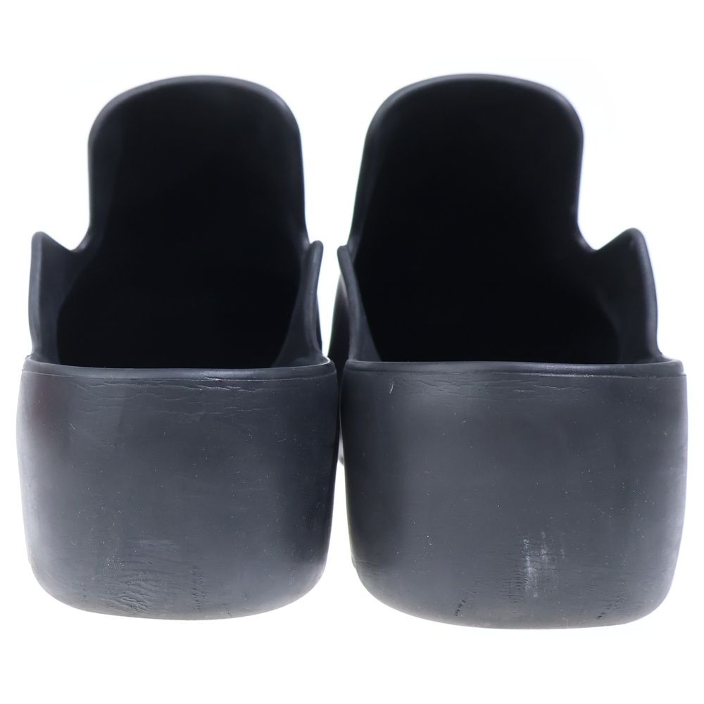 Bottega Veneta Flash Pump Rubber Clog Sandals Black — view 3