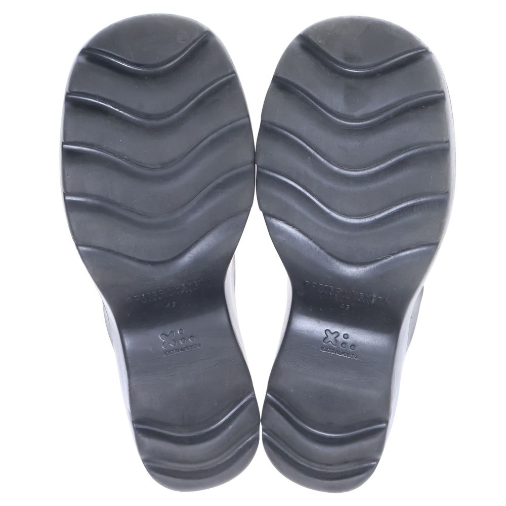 Bottega Veneta Flash Pump Rubber Clog Sandals Black — view 5