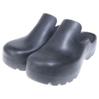 Bottega Veneta Flash Pump Rubber Clog Sandals Black — view 2