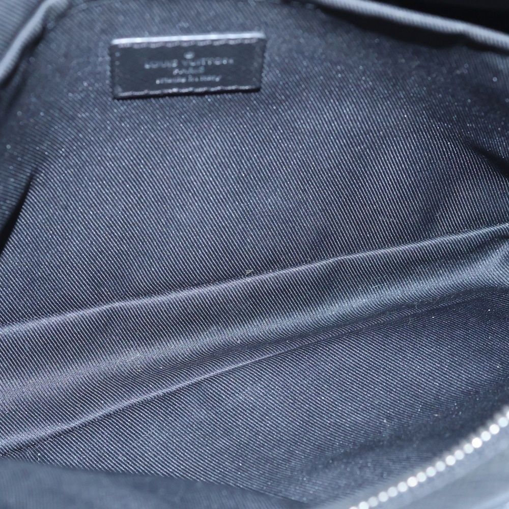 Louis Vuitton Shoulder Bag Outdoor Messenger Taigarama Noir Black Monogram PM — view 4