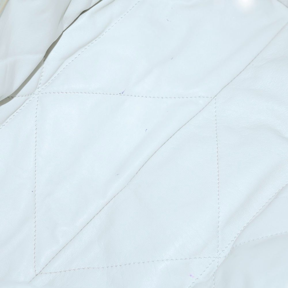 Prada Padded Tote White Leather — view 4